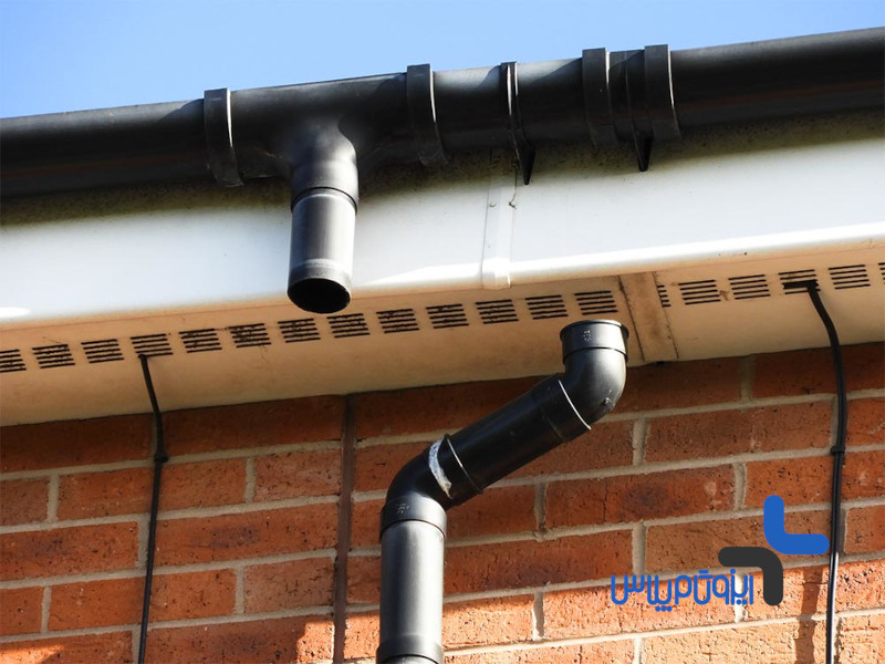 جدا بودن لوله آب باران از لوله های فاضلاب