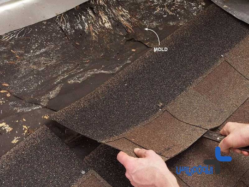 نحوه یافتن نشتی سقف