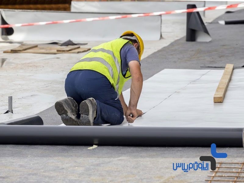 عایق رطوبتی ایزوگام توسط ایزوگام پلاس