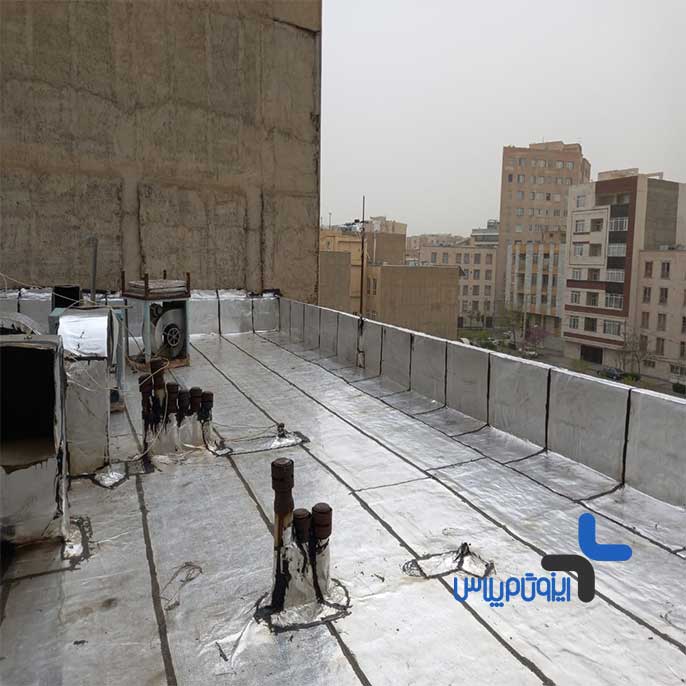 اجرای ایزوگام در سه راه گوهردشت کرج