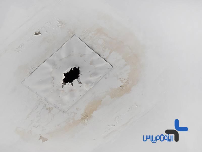 3 نشانه اصلی آسیب سقف