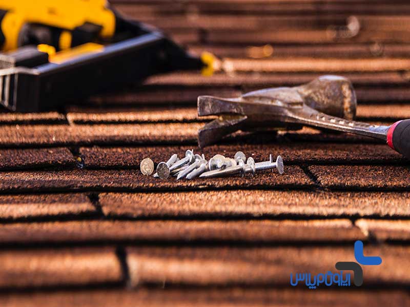 آسیب های رایج به پشت بام ها