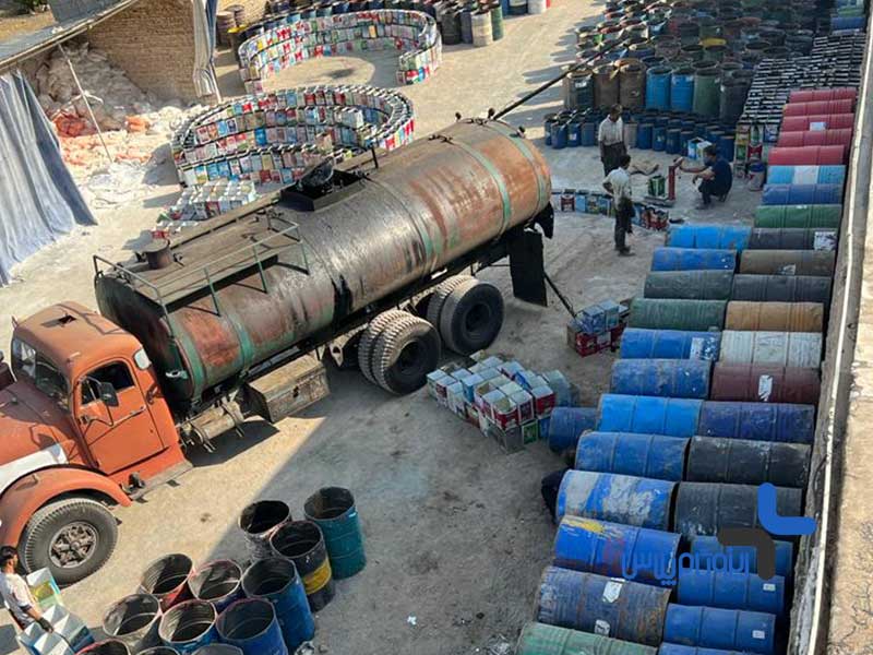 بارگیری قیر برای پروژه های قیرگونی کرج