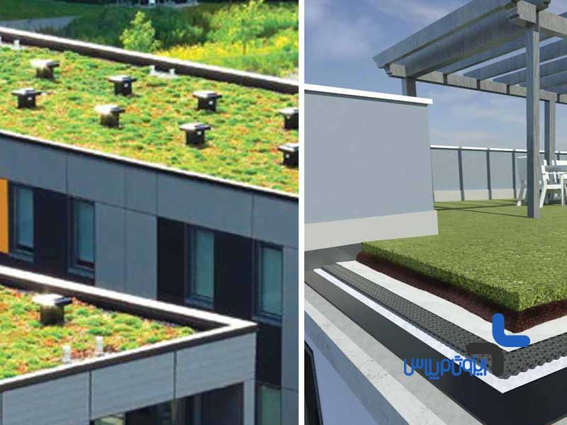 ضد آب کردن سقف روف گاردن