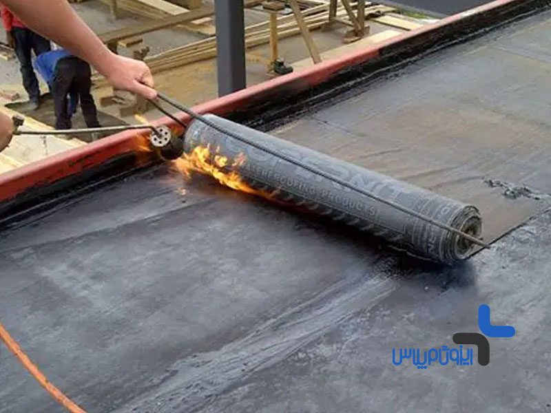 نصب ایزوگام با مشعل